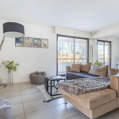Passerelle - Centre-ville Balcon & Garage 公寓 洽马来里斯