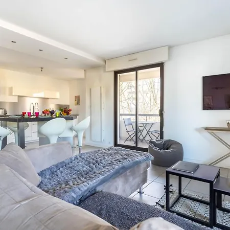 Passerelle - Centre-ville Balcon & Garage 洽马来里斯